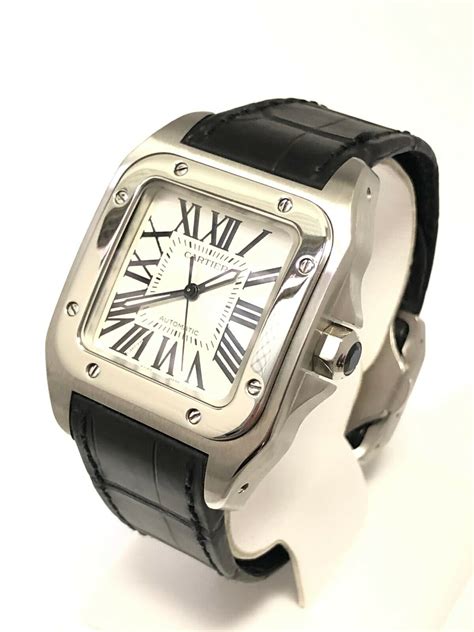 cartier 100 santos|cartier santos 100 price uk.